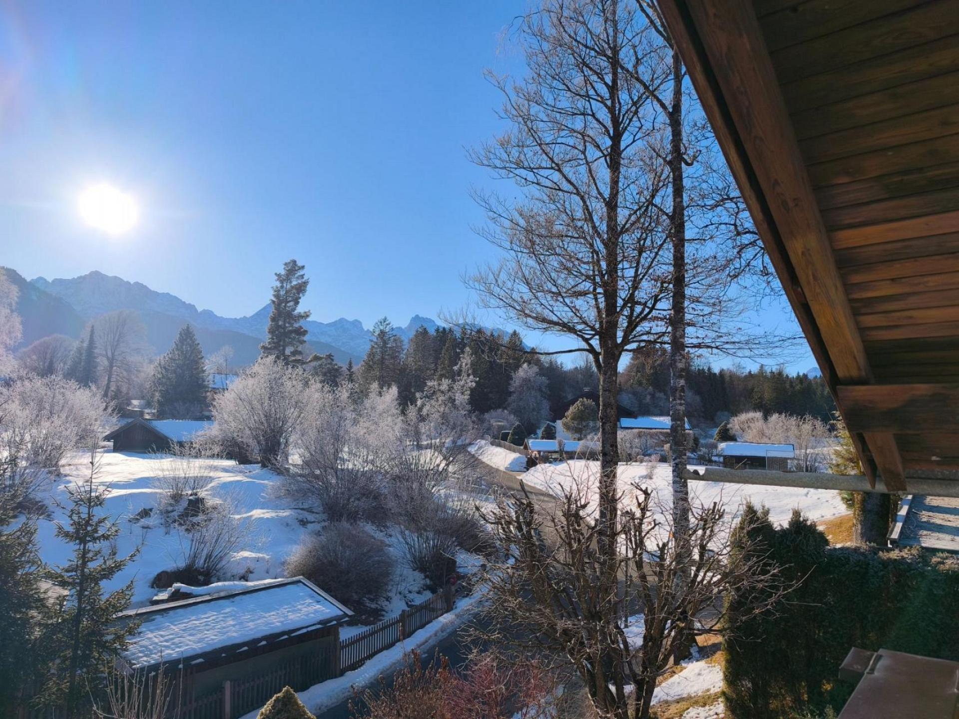 Blick vom Schlafzimmer